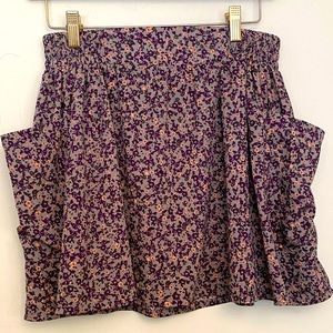 Sound and Matter Floral Skirt